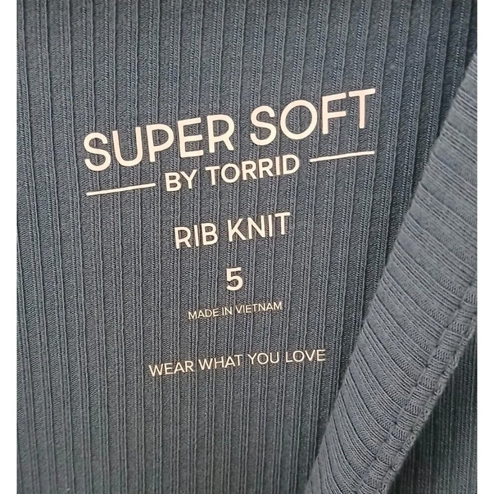Torrid Rib-Knit Tank Bodycon Mini Dress - Picture 5 of 10